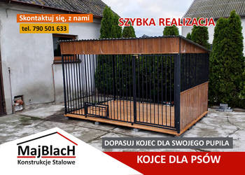 PRODUCENT KOJCÓW  DLA PSÓW - Kojec dla Psa na każdy wymiar – Maj-Blach