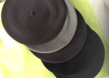 Beret francuski z antenką 100% wełna