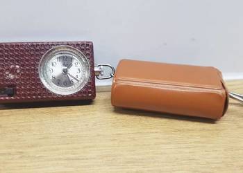 ŁUCZ Radziecki Turystyczny Kieszonkowy Zegarek z Budzikiem CCCP/ZSRR