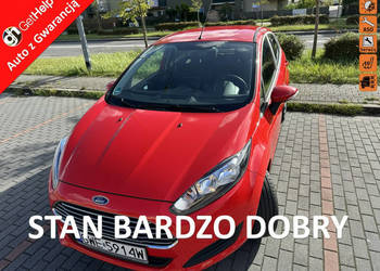 Ford Fiesta 5 drzwi, podgrzewane fotele i szyba czołowa, isofix, niski prz…