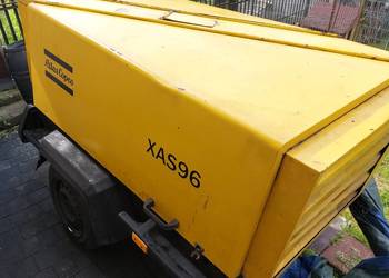 Kompresor spalinowy atlas copco 96 i piaskarka