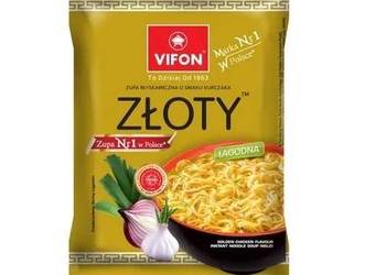 Vifon zupka chińska błyskawiczna zupa rosół złoty kurczak łagodny