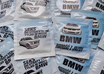 Prezerwatywy z nadrukiem BMW - kpl. 2szt.