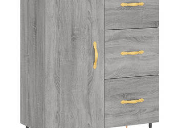 Szafka szary dąb sonoma 695x34x90cm materiał drewnopochodny WM-827898