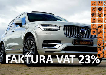Volvo XC 90 RECHARGE panorama FUL LED wentylacja KAMERY 360 hak el alus 20…