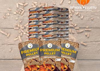 Pellet Premium iglasty - sosnowy -  certyfikat DIN Plus A1