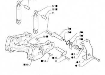 New Holland T6010 T6070 Czujnik 47057747