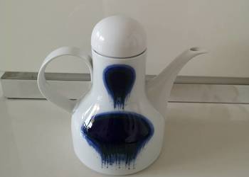 Dzbanek do kawy porcelana Pop Art vintage