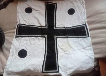 Flaga bandera okręt Kriegsmarine Niemcy 2wś 1940 rok Jednostka pływająca