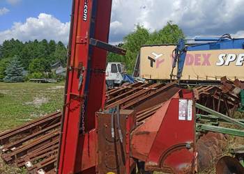 Rębak walcowy do drewna R-150 z taśmociągiem