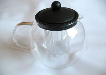 Dzbanek - z zaparzaczem do herbaty, ziół - 19 x 16 cm Rastal