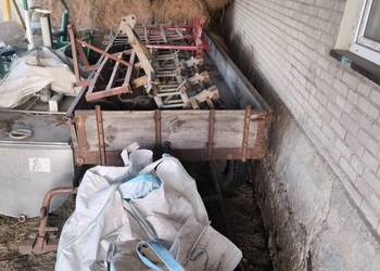 Wóz drewniany , przyczepa drewniana