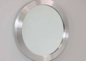 Lustro okrągłe Glasmästare Markaryd 56cm aluminium