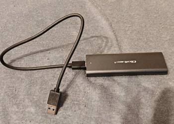 Dysk SSD NVME 1TB zewnętrzny, jak nowy