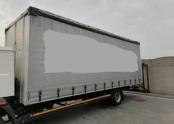 Zabudowa Firana Firanka Dach otwierany 7,55x2,75x2,50