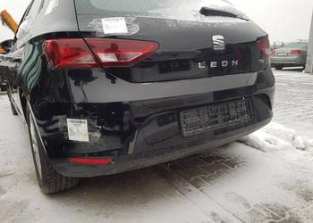 ZDERZAK TYŁ SEAT LEON III PDC HATCHBACK LY9T