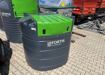 Zbiornik na paliwo, olej napędowy Diesel Tank 1500 Basic Fortis. Od ręki.