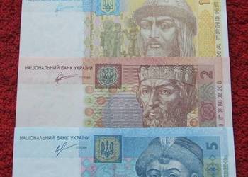 UKRAINA Kolekcjonerskie Banknoty Zestaw - 4 sztuki UNC