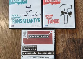 Kolekcja 3 DVD polskich sztuk teatralnych