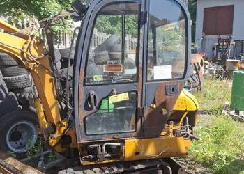 Minikoparka JCB 8017 ,1.7tony , 2001r. Uszkodzona