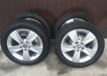 Felgi Koła Skoda Fabia Rapid 15 cali 5x100 ET43 letnie 195/55/R15 Wysyłka