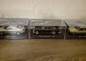 Modele aut Mercedes skala 1;43