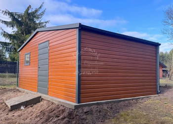 Schowek - domek ogrodowy 6x4,5m  drewnopodobny ID1078