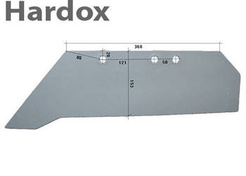 Lemiesz 300hektarów HARDOX 90060051/L części do pługa SKJOLD