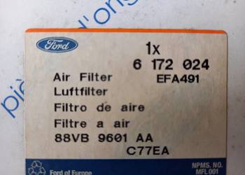 6172024/88VB 9601 AA Filtr powietrza Transit 2.5D / 2.5TD