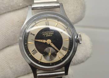Zegarek mechaniczny JUNGHANS – piękna tarcza Tuxedo – OKAZJA!!