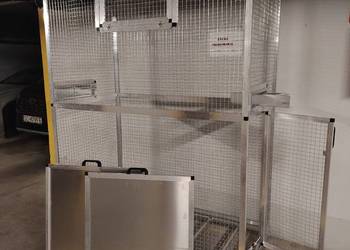 Klatki , woliery , wyloty aluminiowe