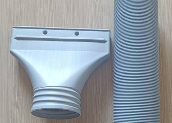 Rura spiro i zwężka do kabiny lakierniczej modelarskiej do aerograf