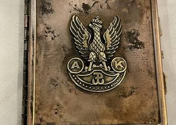 Papierośnica Armia Krajowa AK Kotwica Polski Walczącej J. Walenta Kraków