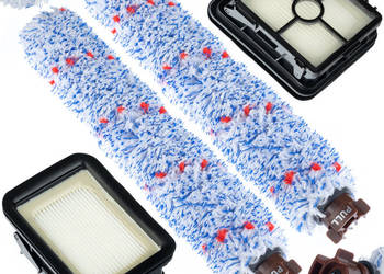 Filtr HEPA + Rolki do Odkurzacza – do Bissell CrossWave 1866 | 2szt.