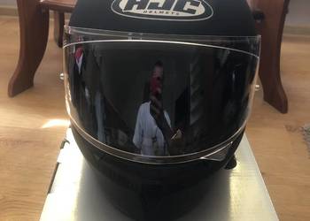 Kask motocyklowy integralny HJC C10 Semi Flat czarny matowy