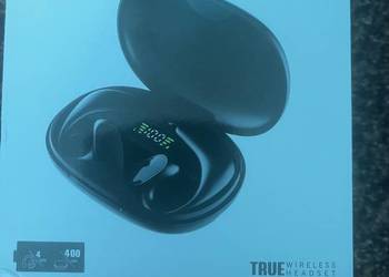bezprzewodowe słuchawki dokanałowe typu TWS (True Wireless Stereo) w
