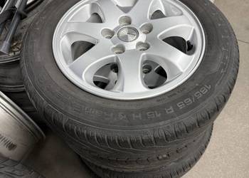 Koła Letnie 15" 5x114.3 Alufelgi Uniroyal 185/65 R15 6mm Bieżnika