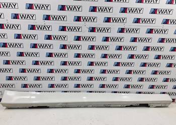 BMW F30 F31 LIFT LISTWA OSŁONA PROGU NAKŁADKA PRAWA A300 ALPINWEISS 7312752