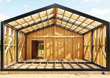 Konstrukcja stalowa domek,garaż,taras