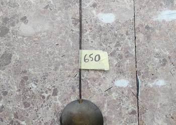 650 Wahadło starego zegara francuza soczewka 5,5cm długość 23cm