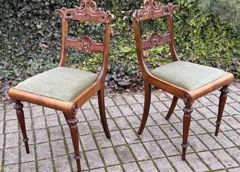 -ARTexpert- Para krzeseł krzesło, krzesła Biedermeier