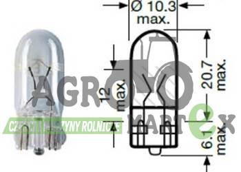 14143990, E2NN13465DA, 83933665, 76593501, 76022593 ŻARÓWKA 3W 12V CNH