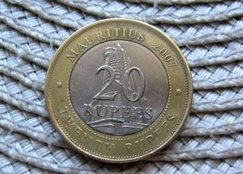 Mauritius 20 Rupi 2007r