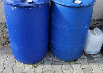 Beczka plastikowa zbiornik 200l na wodę deszczówkę zboże MAUSER