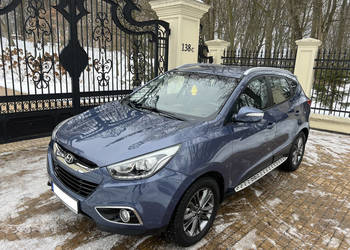 Hyundai ix35 Lift 2014r 1.7 CRDI 115KM Premium Pół-Skóra Alufelgi Nawigacja