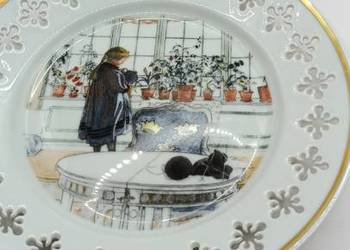 Talerz dekoracyjny ażurowy G&G Denmark seria 1 nr.1