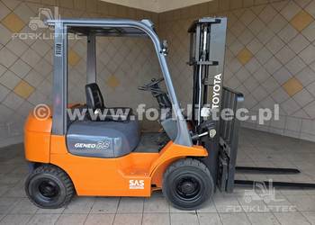Wózek Widłowy TOYOTA 7FDF25 , TOYOTA 7FD25 widlak Linde
