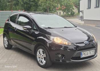Piękna czarna Fiesta 1.4 TDCI z 2008 roku oryginalne wnętrze bardzo zadbana