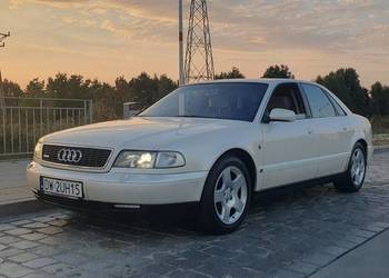 Audi A8 4.2 V8 q. (nowy rozrząd, welur, el.kier., roleta, hak, OC do 03/27)