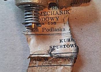 Kurek kranik zawór  spustowy płynu chłodniczego M14 - Warszawa